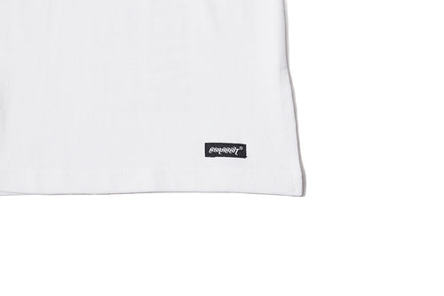 Logo Layered Long Sleeve Tee White