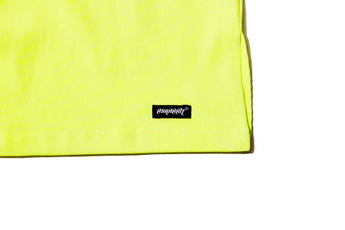 Logo Layered Long Sleeve Tee Fluorescence