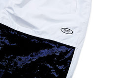 Dsxbr Velvet Wide Box Pants White