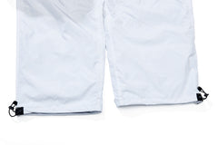 Dsxbr Velvet Wide Box Pants White