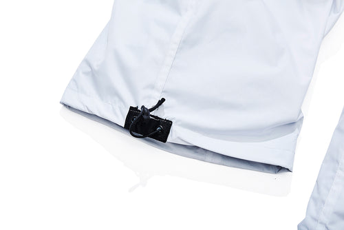 Dsxbr Velvet Wide Box Pants White