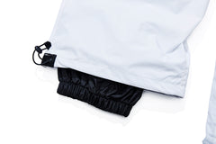 Dsxbr Velvet Wide Box Pants White