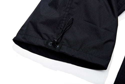 Dsxbr Velvet Wide Box Pants Black Red