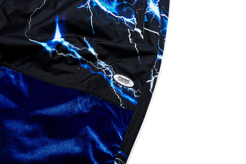 Dsxbr Velvet Wide Box Pants Thunder Black