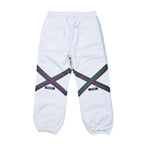 Pot-X Rainbow Reflective Jogger Pants White