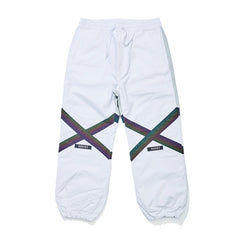 Pot-X Rainbow Reflective Jogger Pants White