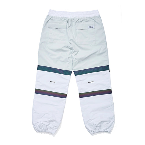 Pot-X Rainbow Reflective Jogger Pants White