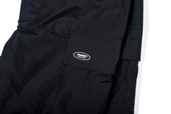 Big Cargo Pocket Track Pants Black