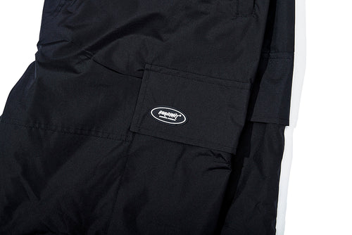 Big Cargo Pocket Track Pants Black