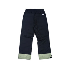 Double Box Track Pants Black / Olive