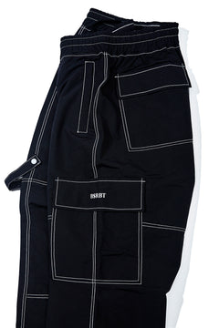Stitch One Pocket Track Pants Black