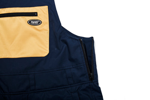 Bsr Shine Bib Pants Navy