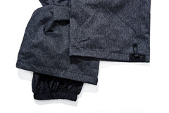 Denim Logo Track Pants Black Denim