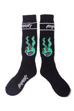Trippy Rb Snowboard Socks Black
