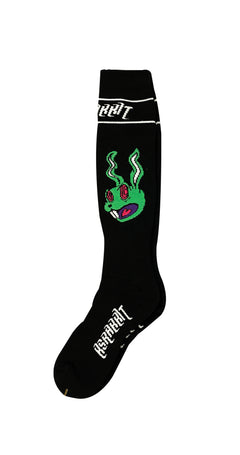 Trippy Rb Snowboard Socks Black