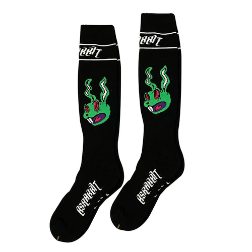 Trippy Rb Snowboard Socks Black