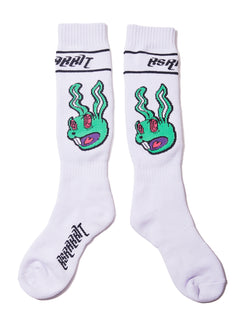 Trippy Rb Snowboard Socks White