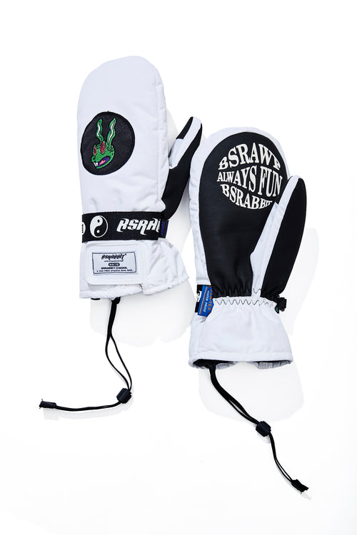 Trippy Rb Snowboard Glove White