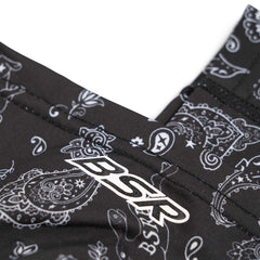 Bsr Balaclava Paisley Black