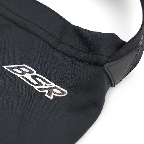 Wb V-Line Logo Band Balaclava Black Band