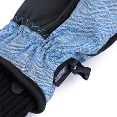 Trippy Rb World Zipper Pocket Glove Denim