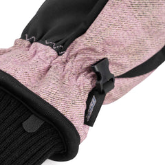 Trippy Rb World Zipper Pocket Glove Pink