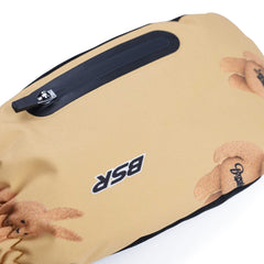 3D Bearrabbit Zipper Pocket Glove Brown