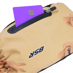 3D Bearrabbit Zipper Pocket Glove Brown