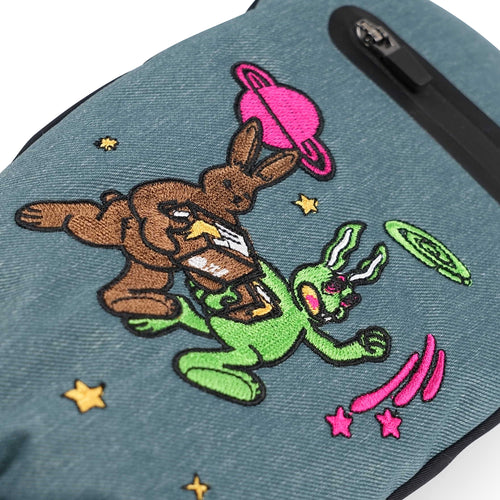 Worldwide Rb Zipper Pocket Glove Dark Denim