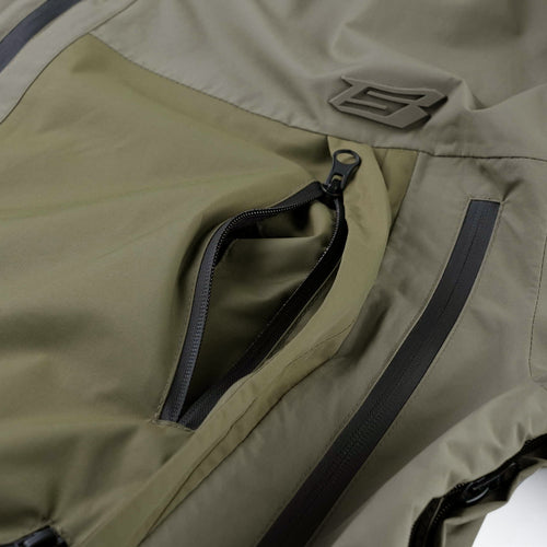 Special Hooded Seam Sealing Jacket Khaki