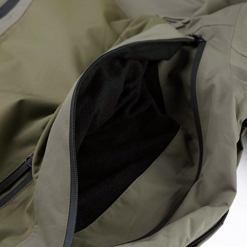Special Hooded Seam Sealing Jacket Khaki