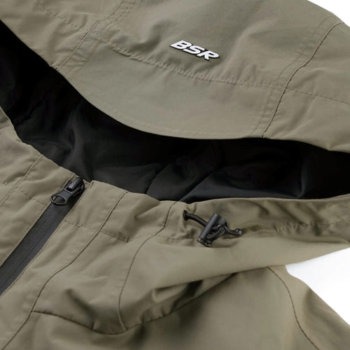 Special Hooded Seam Sealing Jacket Khaki
