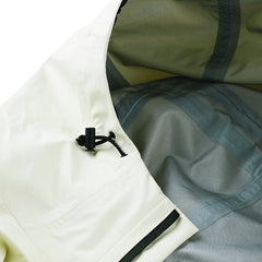 Mountain Hooded 3L Seam Sealing Jacket Cream