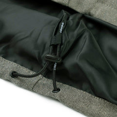 Dsxbs Herringbone Hooded Jacket Brown