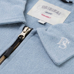 Dsxbs Heavy Cotton Collar Jacket Light Blue