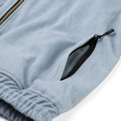 Dsxbs Heavy Cotton Collar Jacket Light Blue