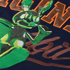 Trippy Rb Varsity Jacket Navy