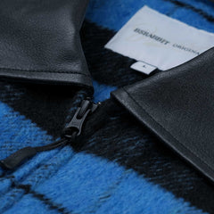 Star B Varsity Jacket Stripe Blue