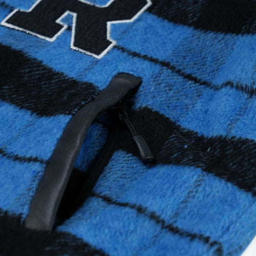 Star B Varsity Jacket Stripe Blue