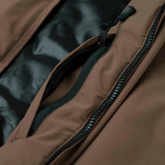 Smooth Hooded Jacket Khaki