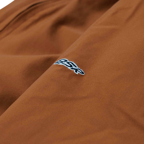 Smooth Hooded Jacket Caramel