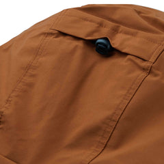 Smooth Hooded Jacket Caramel