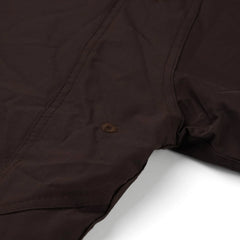 Mild Hooded Jacket Dark Brown