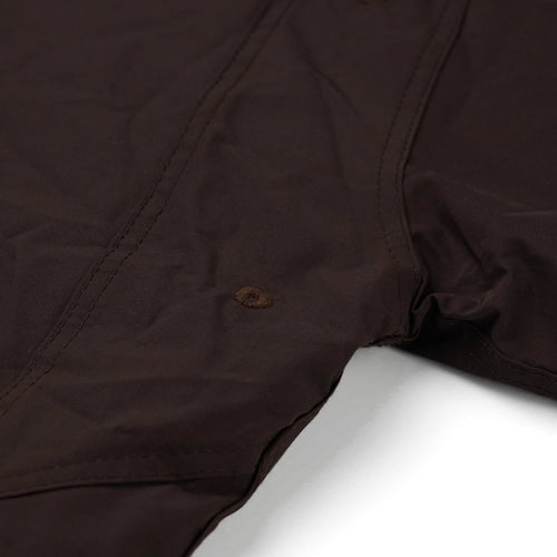 Mild Hooded Jacket Dark Brown