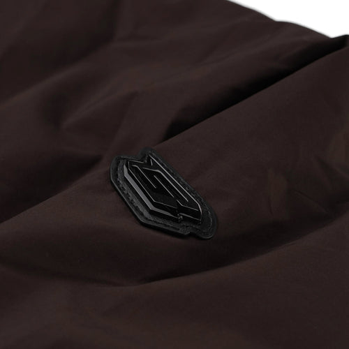 Mild Hooded Jacket Dark Brown