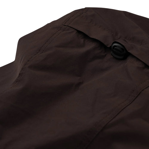 Mild Hooded Jacket Dark Brown