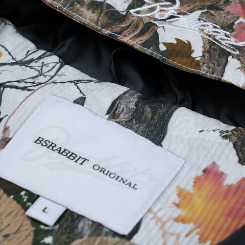 Big Pocket Hooded Jacket Realtree White