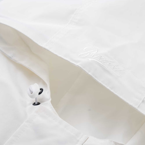 Big Pocket Hooded Jacket White