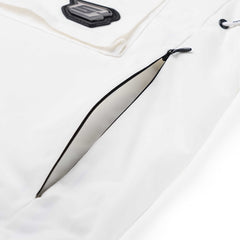 Big Pocket Hooded Jacket White