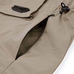 Big Pocket Hooded Jacket Beige